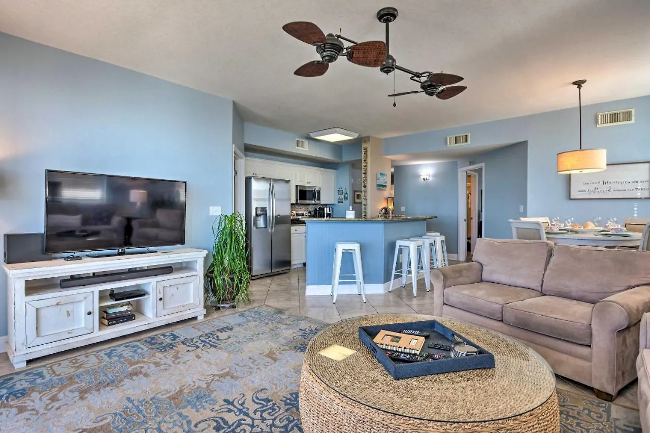 Apartment Waterfront Pcb Condo With Balcony And Beach Gear! Panama City Beach