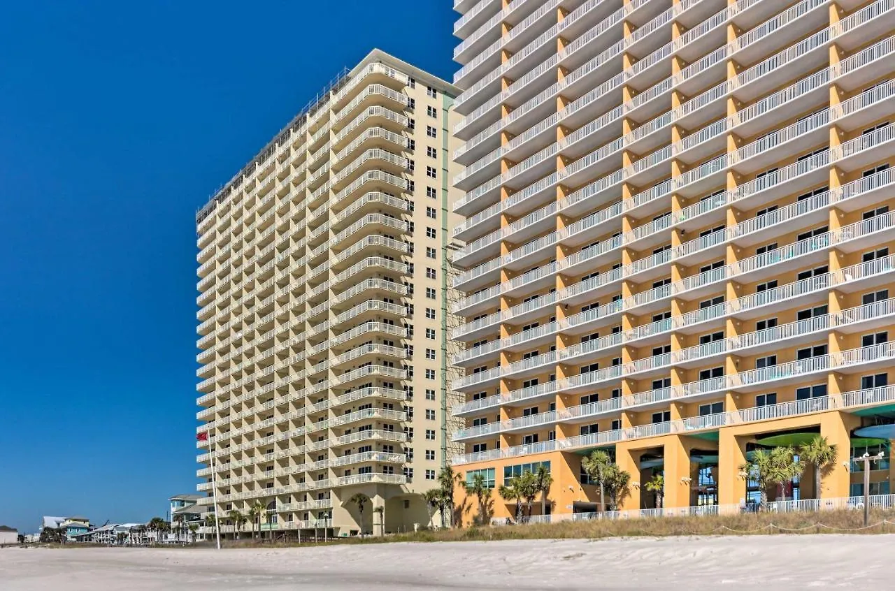 Apartment Waterfront Pcb Condo With Balcony And Beach Gear! Panama City Beach