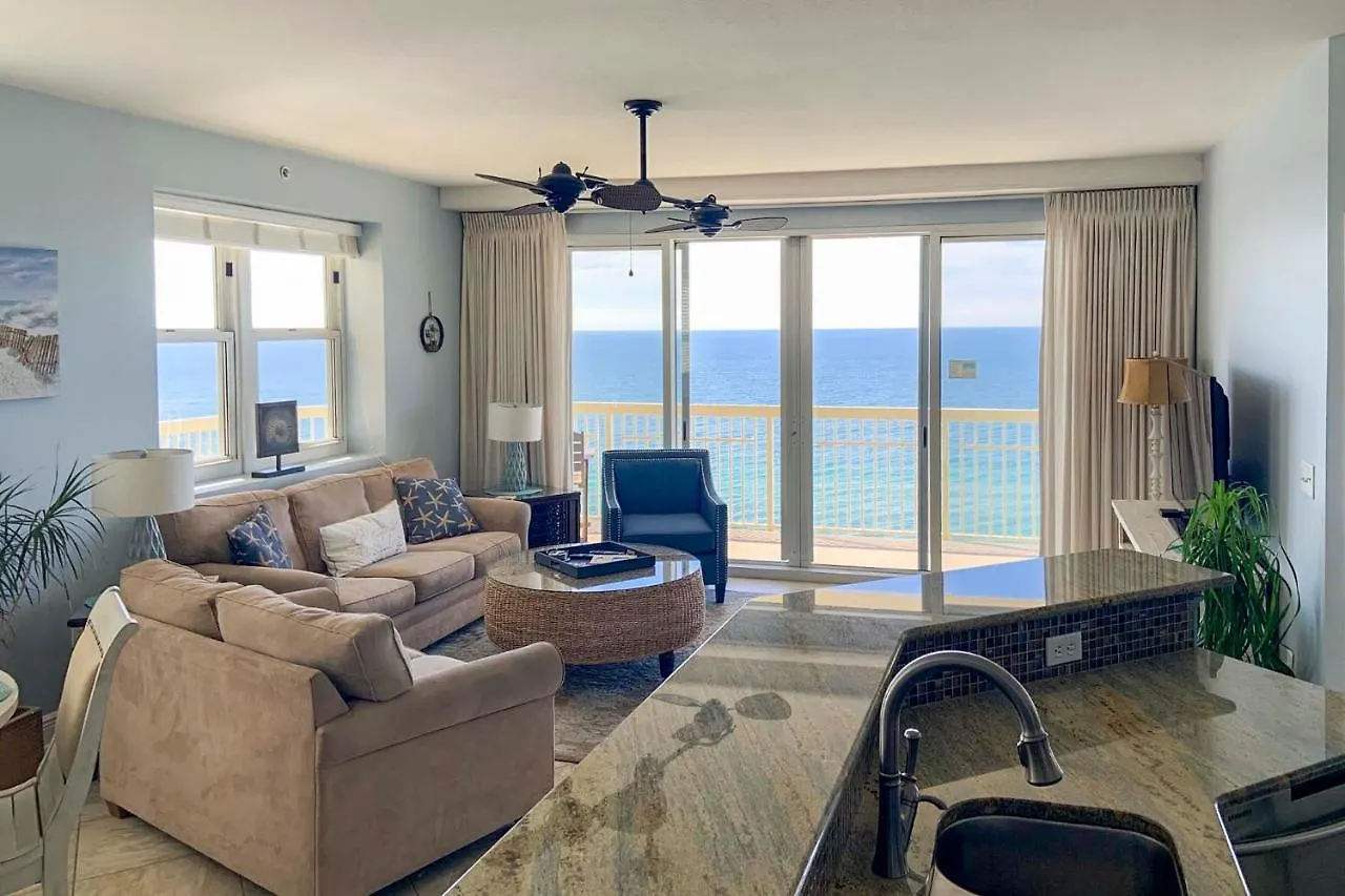 Apartment Waterfront Pcb Condo With Balcony And Beach Gear! Panama City Beach